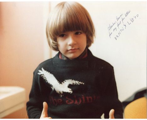 SHINING THE: Danny Lloyd (1972-&nbsp;&nbsp;&nbsp;&nbsp; ) American Child Actor who portrayed Danny Torrance in the horror fil