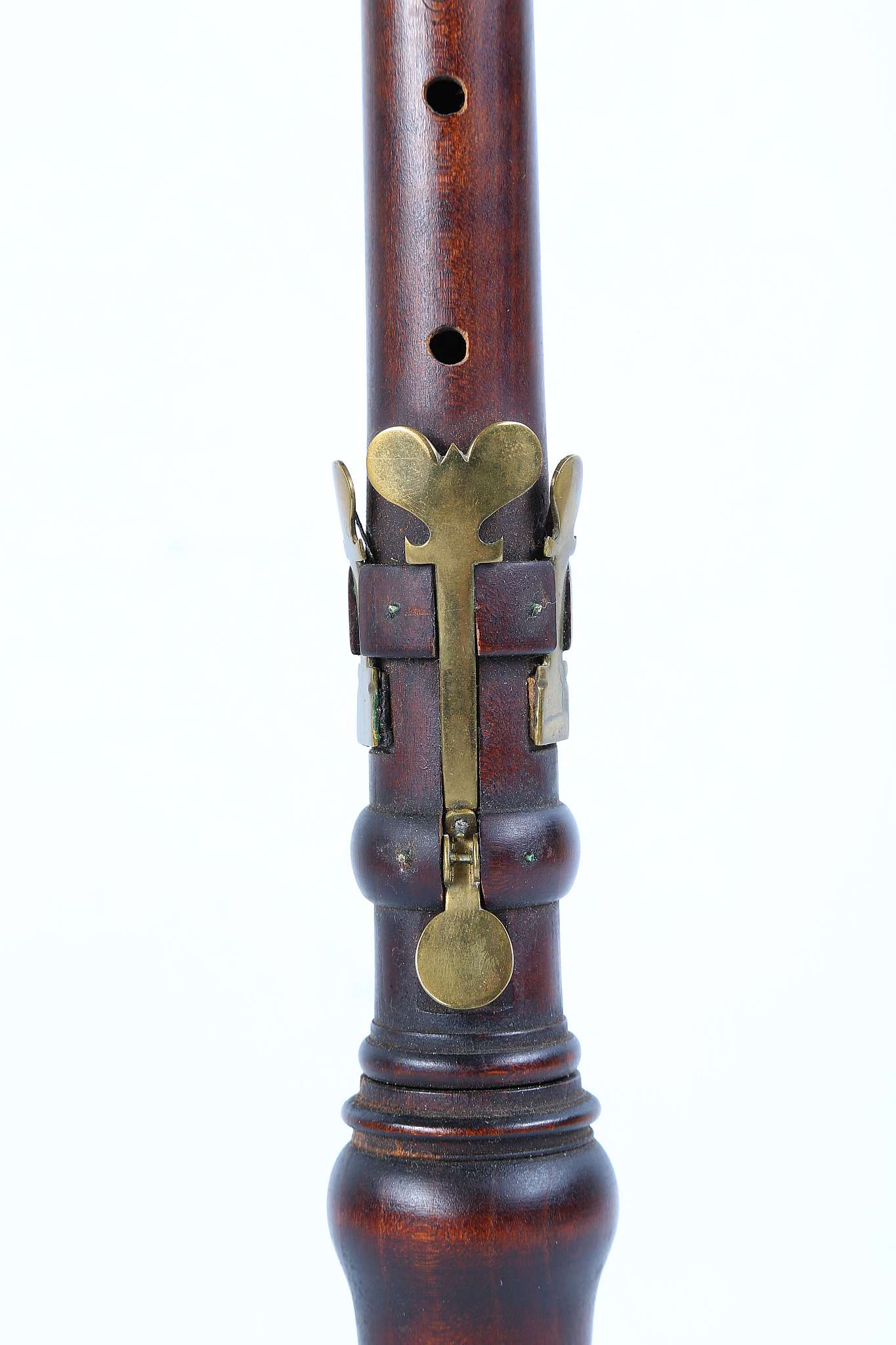 Baroque Oboe by P. De Koningh stained boxwood. In original good condition.