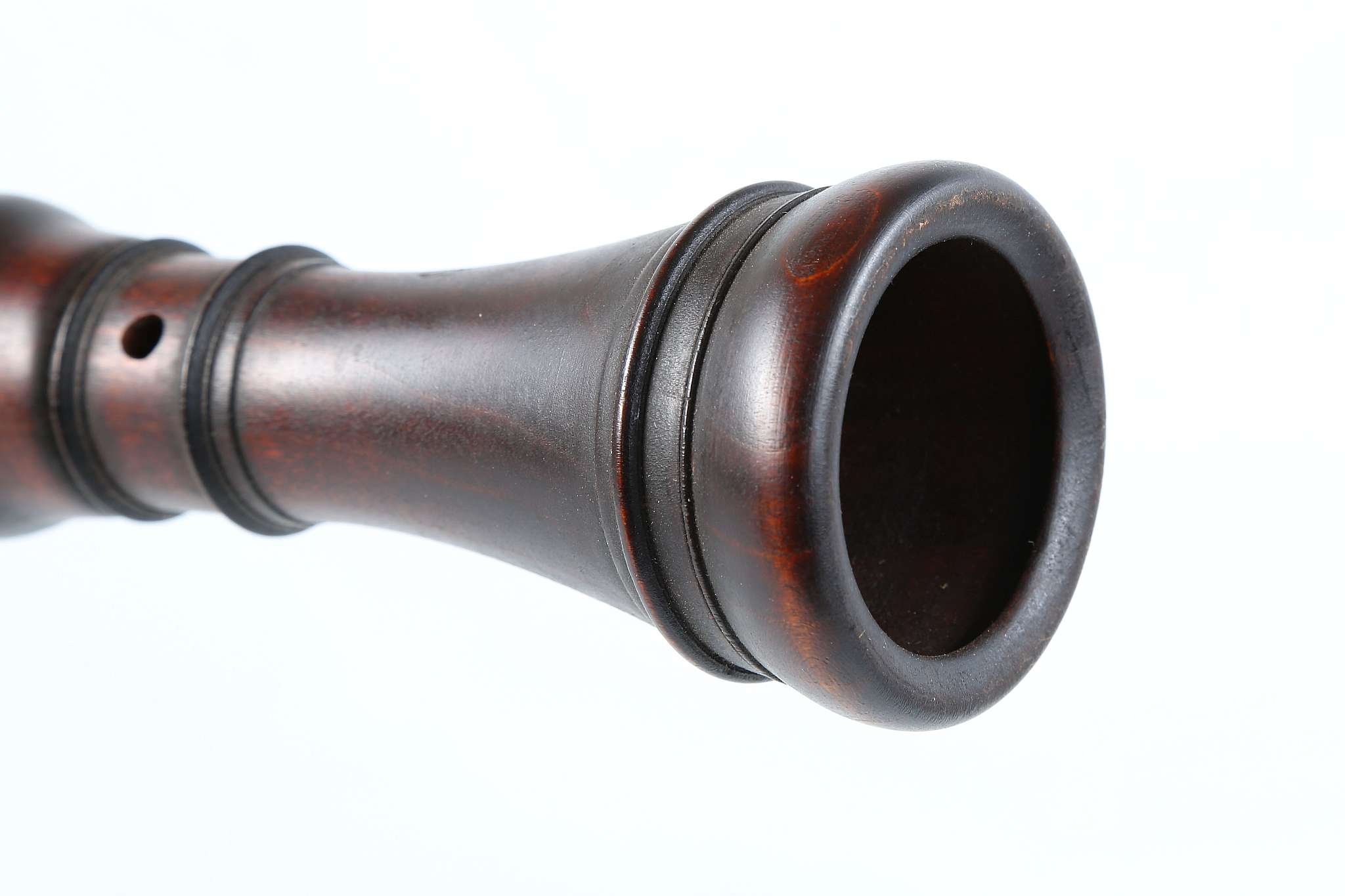 Baroque Oboe by P. De Koningh stained boxwood. In original good condition.