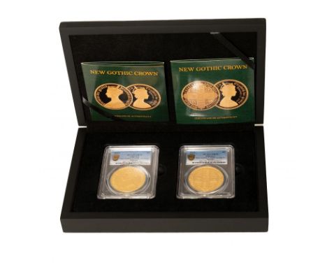 UNITED KINGDOM. Lot of 2 gold coins, in the original box as issued by the Mint and the certificate of authenticity (COA).Coin