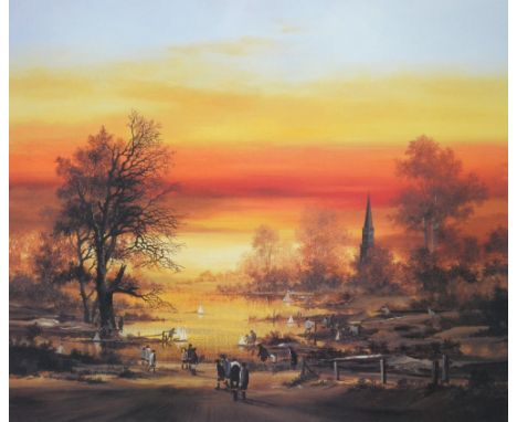 BRIAN SHIELDS BRAAQ (British, 1951-1997); pencil signed limited edition print, 'Oh I was Baby Jesus born in 'ere Dennis', num