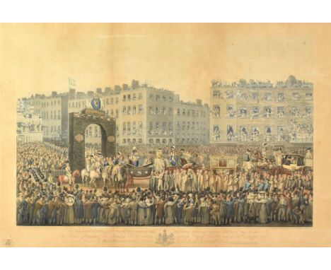 R HAVELL &amp; SON (1769-1832); an engraving after the painting by J. Haverleigh after original sketches taken on the spot by