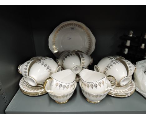 A vintage part tea service by Queen Anne 