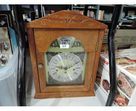 A modern clock and case Tempus Fugit