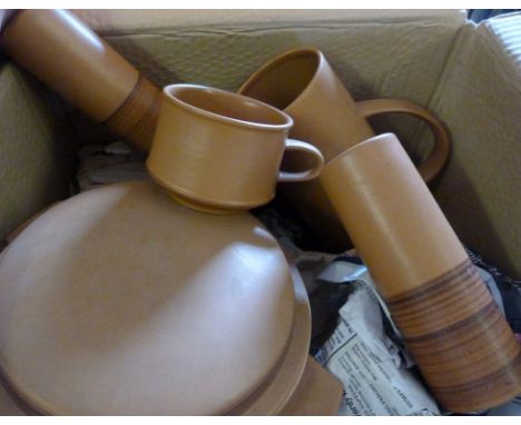 A Purbeck Pottery Tea and Dinner Service, together with a collection of other ceramics to include teaware