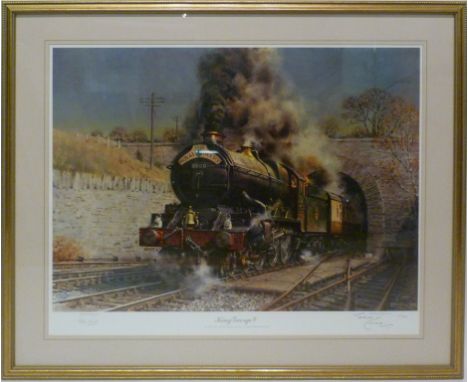 Terence Tenison Cuneo, 1907 - 1996
KING GEORGE V
Signed in pencil by Peter Prior and Terence Cuneo, 55 x 68 cms