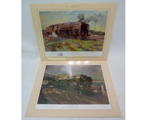 Terence Tenison Cuneo, 1907 - 1996
THE GOLDEN ARROW
Limited Edition Number 824 from 850, unframed, together with another AUTU