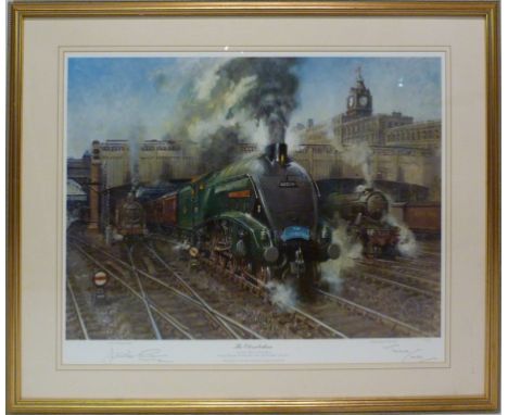 Terence Tenison Cuneo, 1907 - 1996
THE ELIZABETHAN 
Signed in pencil by John Cameron and Terence Cuneo
Limited Edition Number