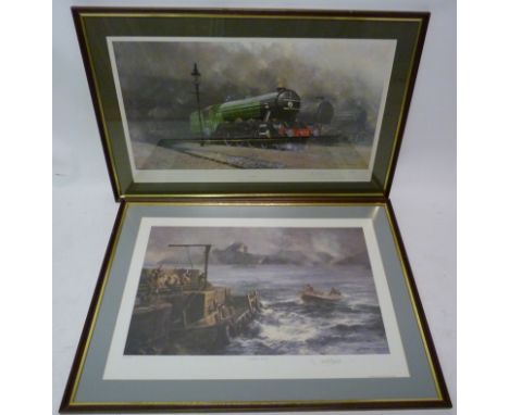 David Shepherd
SCOTSMAN 34
A coloured print signed in pencil, limited edition number 64 from 850, together with another David