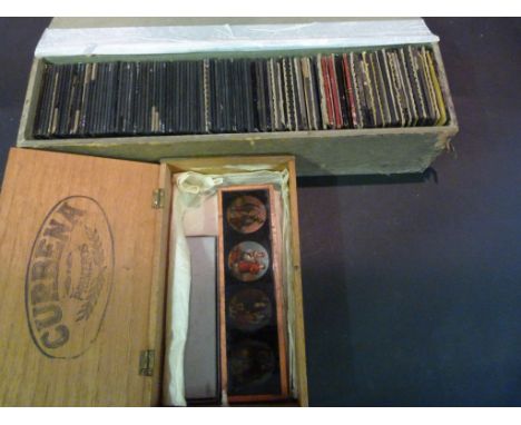 A Large Collection of Magic Lantern Slides