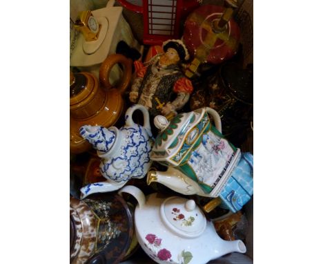 A Collection of Ceramic Teapots