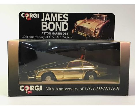 JAMES BOND, VEHICLES various Bond vehicles by various manufacturers including Corgi 30th Anniversary of Goldfinger Aston Mart