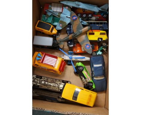 Collection of model vehicles to include Dinky, Corgi & others 