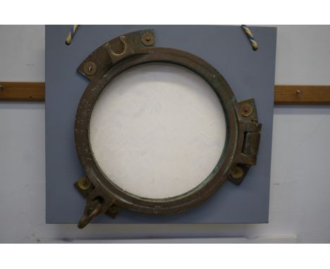 John Roby Ltd Brass founders Rainhill Liverpool 1850's brass porthole 