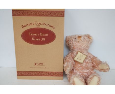Steiff British collectors 1997 teddy bear limited edition with box