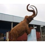 Animatronic Mammoth, Dimensions Approx. Height 8m, Length 9m, Gross Weight 1438.2kg. Constructed