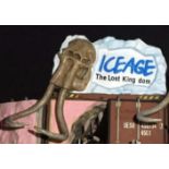 Ice Age The Lost Kingdom Door Head , Length 2.4m, Width 1.2m, Gross Weight 90kg. Constructed from