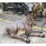 Small Irish elk, Approx. Height 1m, Approx. Length 0.7m, Gross Weight 22kg, constructed from
