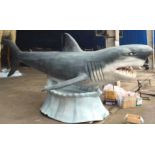 Animatronic Megalodon, Dimensions Approx. Height 2.3m, Length 4.m, Gross Weight 275kg. Constructed