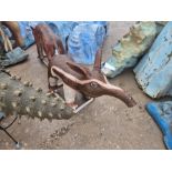 Anteater, Approx. Height 0.9m, Approx. Length 1.2m, Gross Weight 45kg, constructed from fiberglass