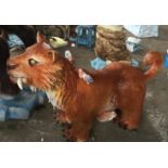 Ride-On Anteater, Approx. Height 0.5m, Approx. Length 1.8m, Gross Weight 40.5kg, constructed from