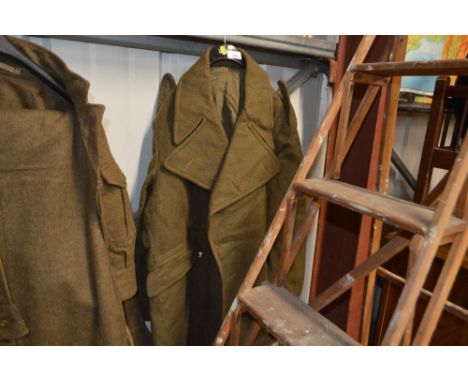An army trench coat