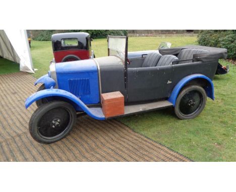 1929 Peugeot Opal Reg: UV 7311. Cabriolet&nbsp;