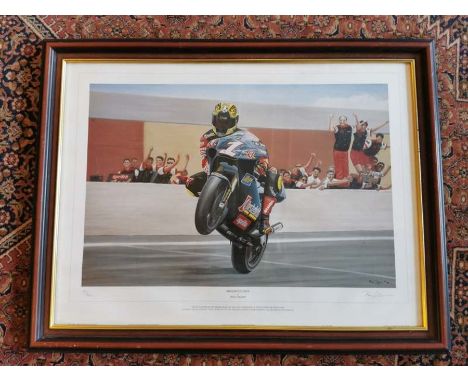 A Racing print Magnifico Max by Rod Organ