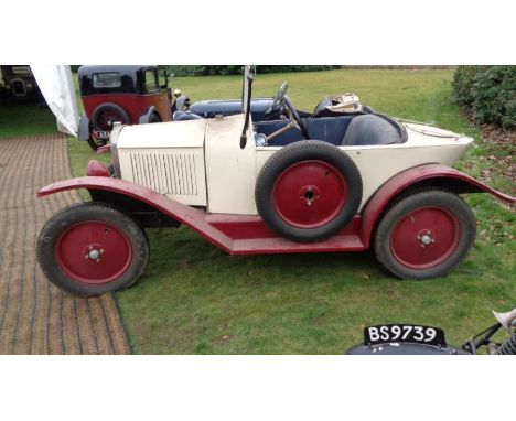 1923 Citroen Opal Reg:BS9 678. &nbsp;Left hand drive &nbsp;Open top. Boat tail body