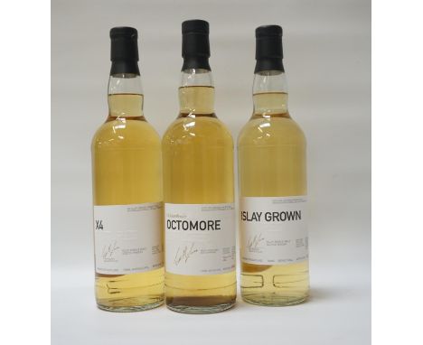 THREE BOTTLES OF BRUICHLADDICH FUTURESA selection of bottles from the Bruichladdich Futures bottlings.  Comprising: one BRUIC