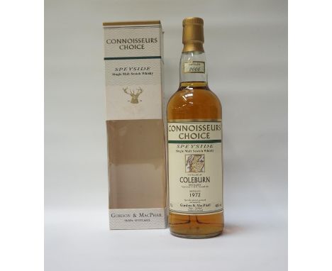 COLEBURN 1972 - CONNOISSEURS CHOICEA great example of the Whisky produced at the now silent Coleburn Distillery.  Coleburn 19