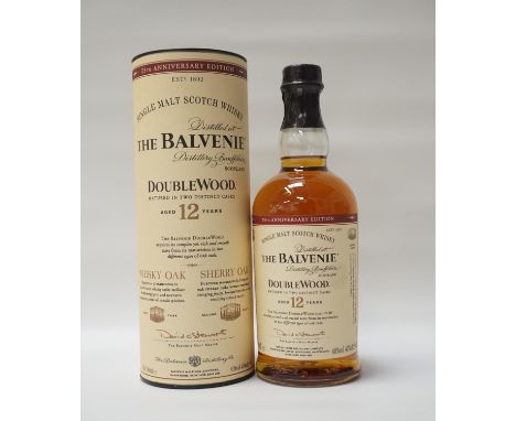 THE BALVENIE 12YO DOUBLEWOOD 25TH ANNIVERSARY EDITIONBottled to celebrate the 25th Anniversary of the first Balvenie 12 Year 