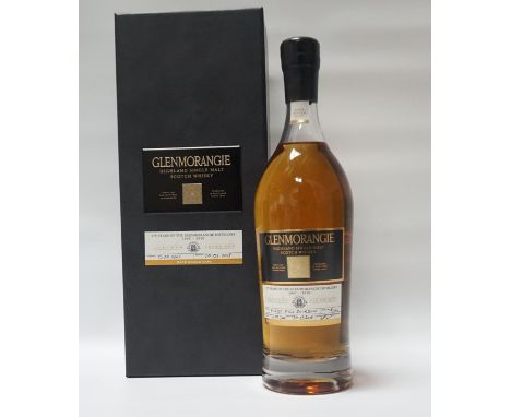 GLENMORANGIE 175TH ANNIVERSARYA bottle of the Glenmorangie 16 Year Old Single Malt Scotch Whisky released to celebrate the 17