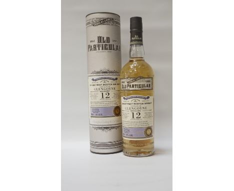 GLENGOYNE 12YO - OLD PARTICULARA bottle of Glengoyne 12 Year Old Single Malt Scotch Whisky bottled by Dougles Laing as part o