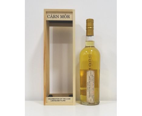 GLEN KEITH 1988 - CARN MOR An unusual bottle of Carn Mor "Celebration of the Cask" Glen Keith 1988 Single Malt Scotch Whisky.