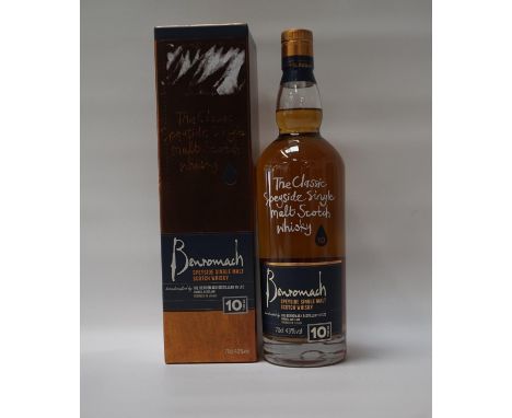 BENROMACH 10YOA bottle of the Benromach 10 Year Old Single Malt Scotch Whisky.  70cl.  43% abv.  From the Gordon & MacPhail o