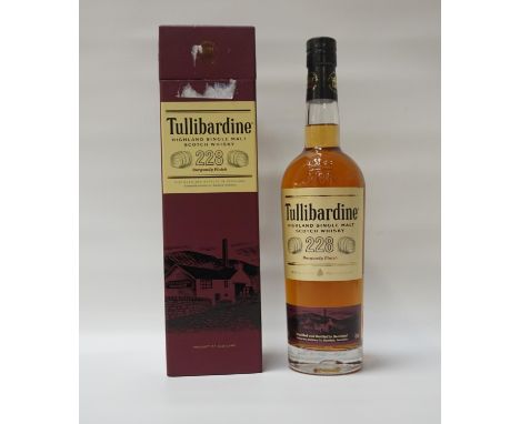 TULLIBARDINE 228 BURGUNDY FINISHA bottle of the Tullibardine 228 Burgundy Finish Single Malt Scotch Whisky.  70cl.  43% abv. 