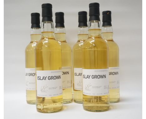 BRUICHLADDICH FUTURES ISLAY GROWNSix bottles of Bruichladdich Futures Islay Grown Single Malt Scotch Whisky.  70cl.  46% abv.