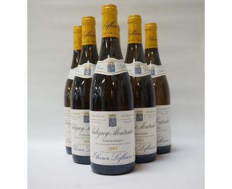 OLIVIER LEFLAIVE PULIGNY-MONTRACHET "ENSEIGNERES" 2004A Grand Vin de Bourgogne this is a marvelous Olivier Leflaive Puligny-M