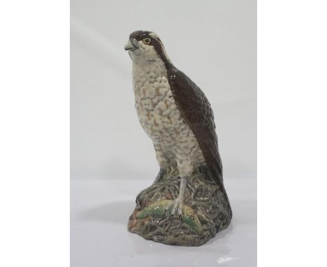 BENEAGLES OSPREY CERAMIC Shaped and painted by Peter Thomson (Perth) Osprey containing Beneagles Blended Scotch Whisky.  375m