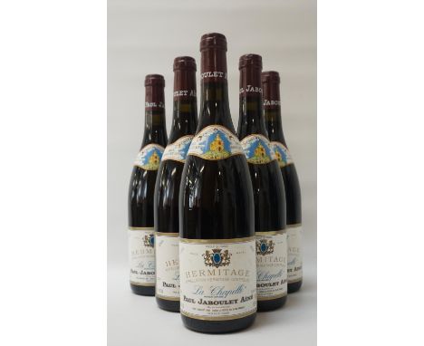 PAUL JABOULET AINE HERMITAGE "LA CHAPELLE" 2002A case of six bottles of one of the best known wines of the Rhone, the legenda