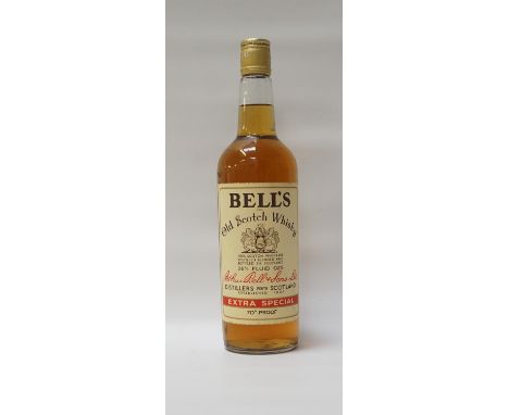 BELL'S OLD SCOTCH WHISKY - 70 PROOFA bottle of Bell's Old Scotch Blended Whisky from the late 1960's/ early 1970's.  26 2/3 F