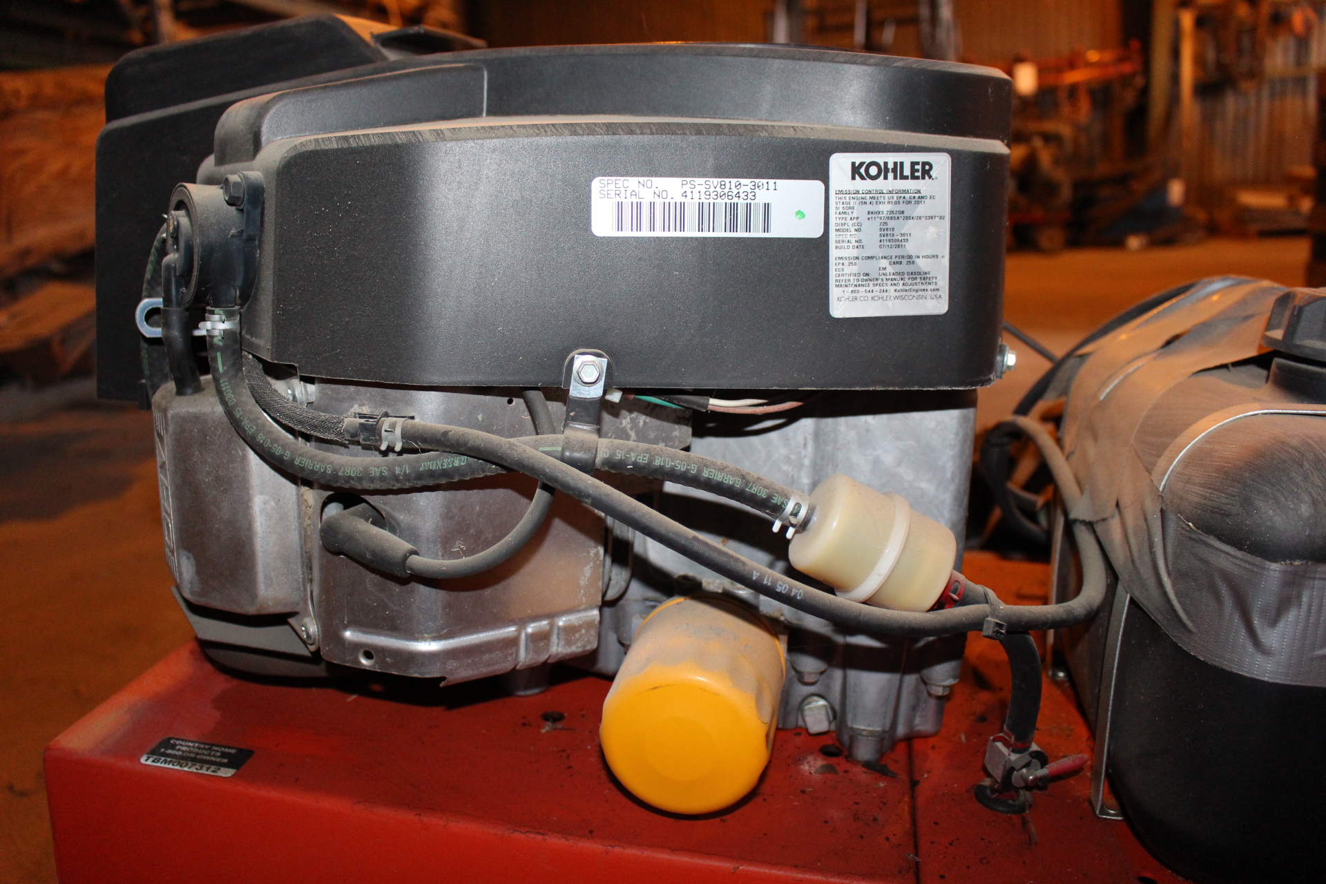 DR FIELD AND BRUSH MOWER, TOW BEHIND MODEL, W/ KOHLER COURAGE PRO 20