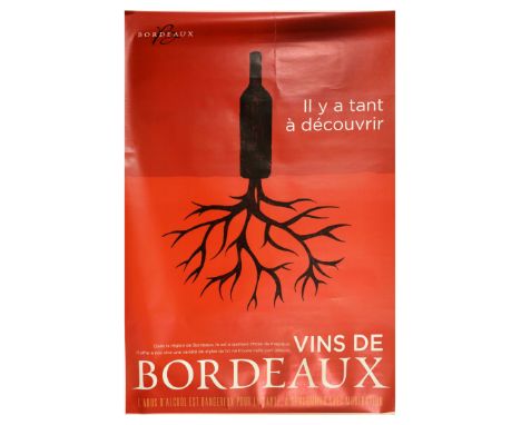 Original vintage advertising poster for Bordeaux wines - There is so much to discover / Vins de Bordeaux - Il y a tant a deco