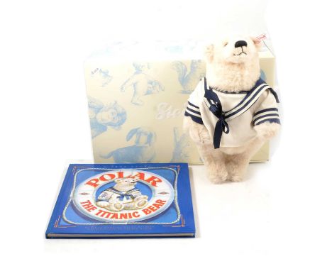 Steiff Germany teddy bear, EAN 682087 'Polar the Titanic bear', 32cm, 2012, limited edition no.259 of 1500, with white tag an