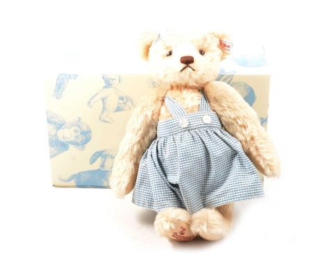 Steiff Germany teddy bear, EAN 681998 'Wizard of Oz', 29cm, 2011, limited edition no.503 of 1939, with white tag and button e