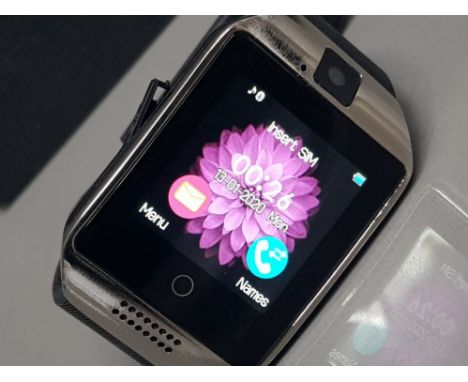 Digital smart watch Tipmant SN06 with charger lead and original box, in good working condition, needs sim