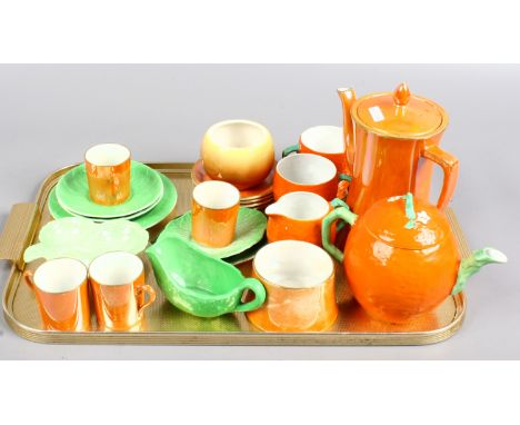 A tray lot of various Carltonware ceramics to include part tea and coffee services etc.