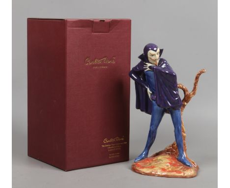 A boxed limited edition Carltonware hand painted porcelain figurine 'Mephisto' with certificate made for the Carltonware coll