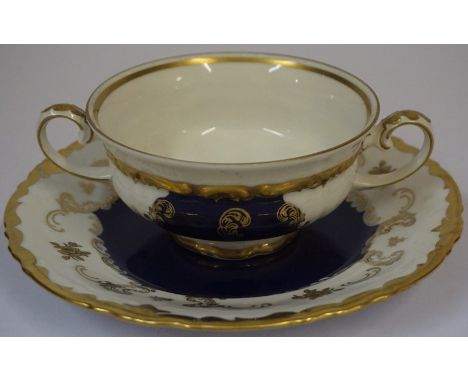 A Modern Ironstone Part Dinner and Tea Service, 54 pieces, also with a semi porcelain part dessert service,13 pieces, 67 piec